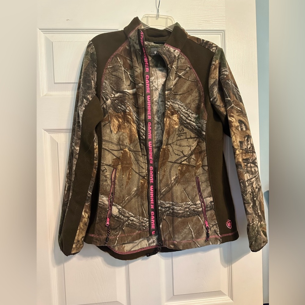 Camo Zip- up Jacket